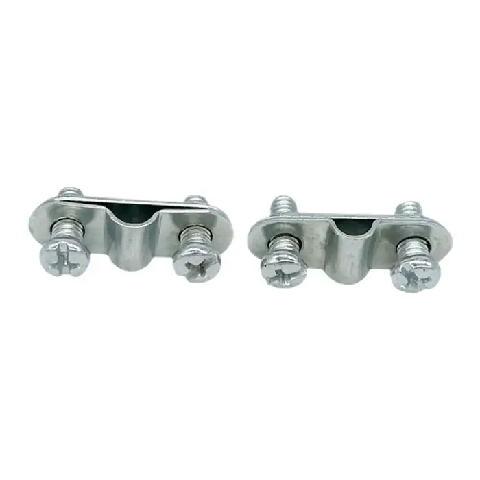 2 plaques de fixation pour garde-boue de vélo