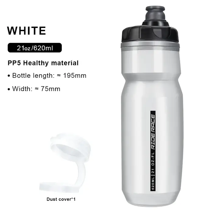 RIDERACE bouteille d'eau de vélo isolé thermique Sport de plein air cyclisme double couche Portable 