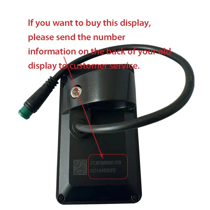 KD21C-Kit de conversion pour vélo électrique avec écran LCD, 48V