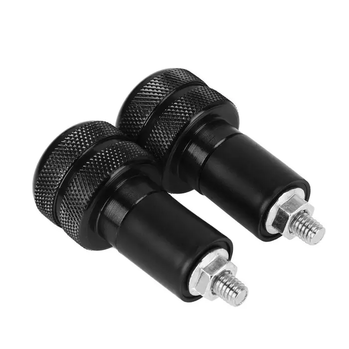 Capuchons de guidon attrayants noirs pour vélos électriques