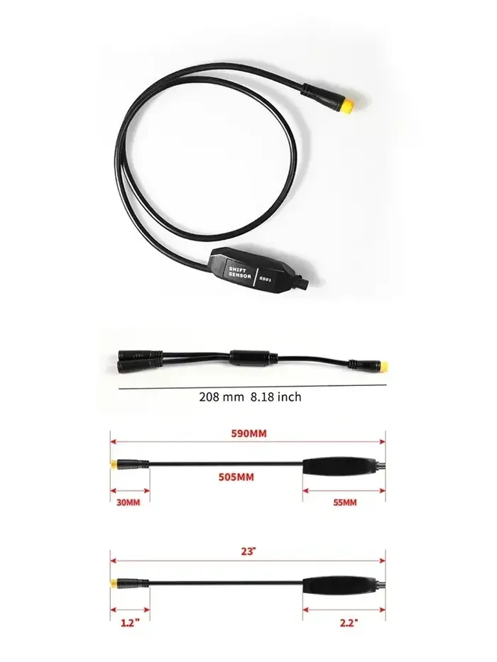 Bafang-Capteur de changement de vitesse pour vélo électrique