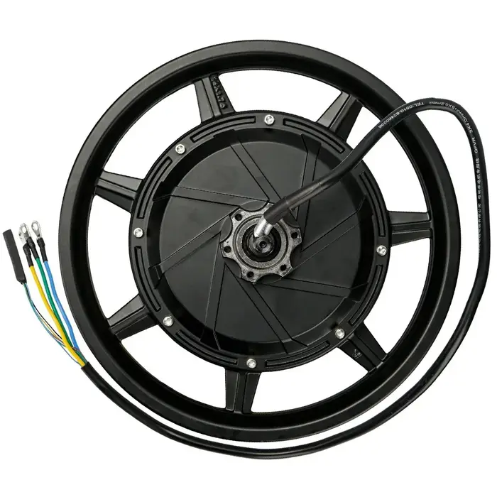 Moteur de vélo électrique 14 pouces 48V 72V 3500W 5000W DC moteur sans brosse adapté au Scooter élec