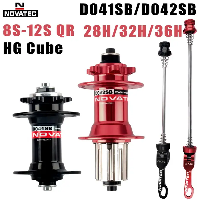 Moyeu VTT Novatec D041SB D042SB pour vélo de montagne