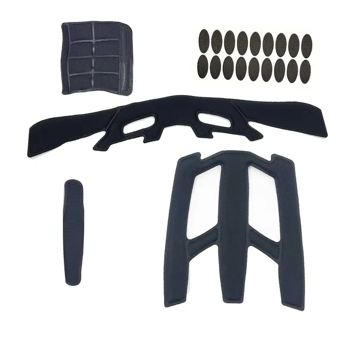 Doublures de casque de vélo avec mentonnière, respirantes, confortables et protectrices, pour cyclis