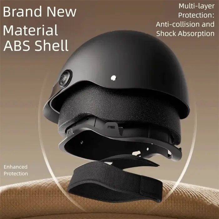 Casque de vélo électrique Ultra léger, prévention des chutes, protection solaire, demi-casque de moto, casques de sécurité respirants pour vélo électrique