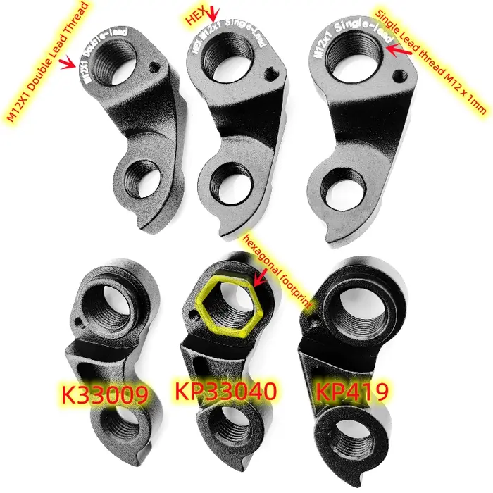 1 pièce Patte de dérailleur de vélo pour Cannondale K33049 KP419 CAAD13 EVO Disc Topstone SystemSix Gear Mech