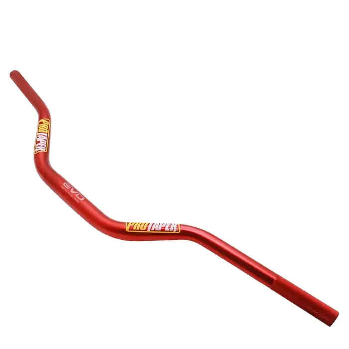 Guidon de moto en alliage d'aluminium CNC 28mm avec moletage et finition anodisée pour motocross scooter et ATV universel