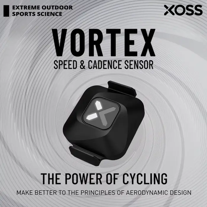 XOSS-Capteur de cadence de vitesse Vortex pour ordinateur de vélo, étanche IPX7, autonomie de la bat