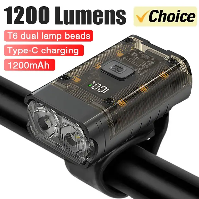 T6 LED feu avant de vélo phare de vélo Rechargeable lumineux vtt vélo de route lampe frontale LED la