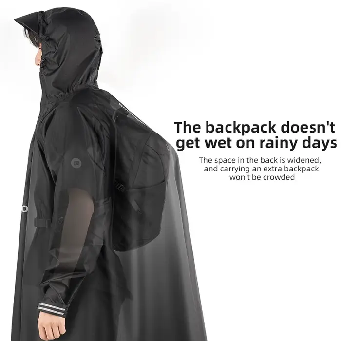 ROCKBROS Veste de cyclisme imperméable pour vélo poncho