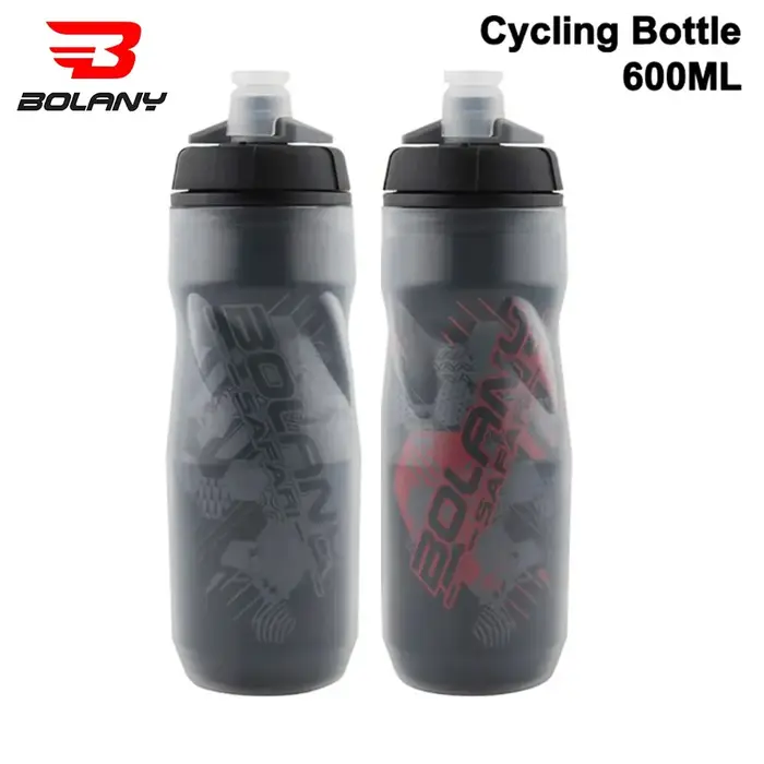 Bolany bouteille d'eau de vélo 600ml bouteille d'eau de cyclisme de montagne PP5 bouteille protégée 