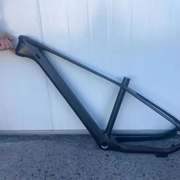 Cadre de vélo VTT en alliage d'aluminium brillant pour roue 27.5 pouces robuste et léger pour vélo de montagne route ou enfant