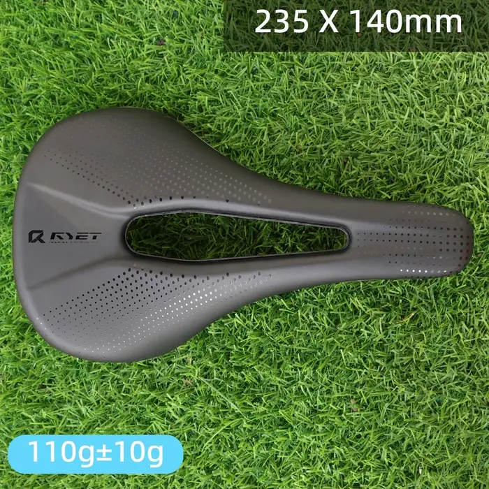 RYET – selle de vélo en carbone imprimée en 3D, 140mm, Super légère, pour course sur route, vtt, piè