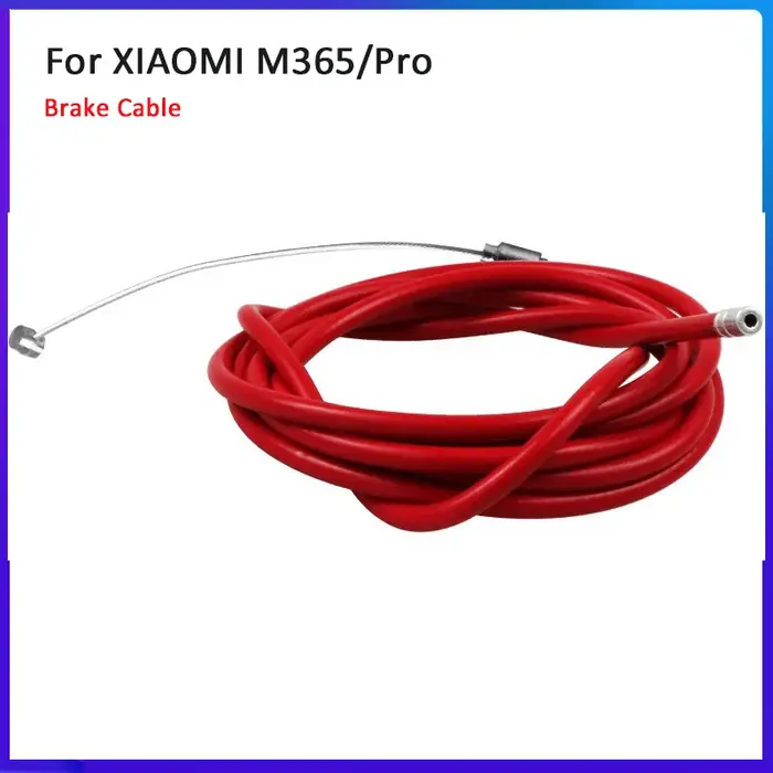 Câble de frein pour trottinette électrique Xiaomi M365 1S / Pro 2, tube rouge de remplacement pour t