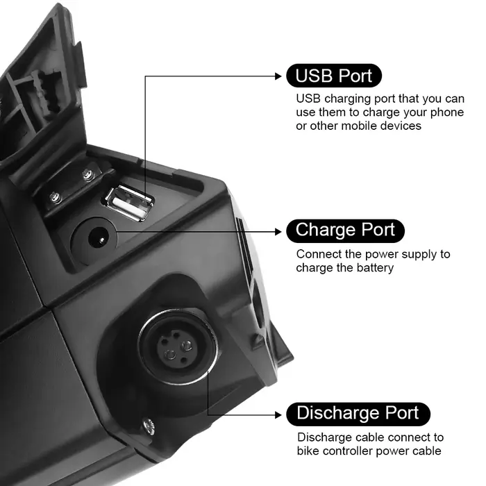 Batterie de vélo électrique Reention Dorado 36V 48V 52V 20Ah 25Ah 30Ah pour NCM Moscow Milano Venice Aspen DEHAWK I5
