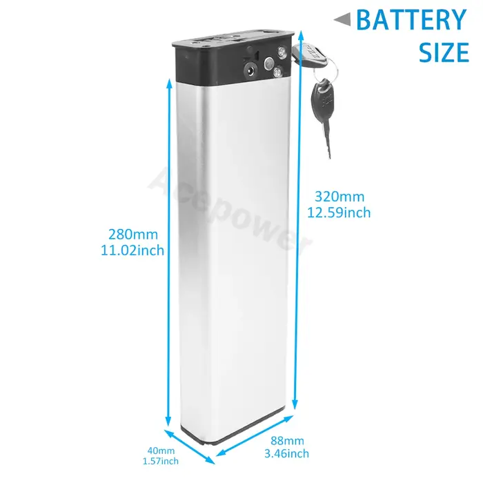 Pour Glafit GFR-01 GFR-02 HoldOn Q1 Ebike Batterie 36V 7.8Ah 9.6Ah 10.5Ah Pliant Vélo Électrique