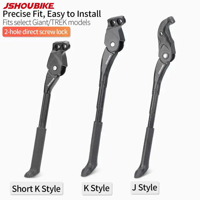 JSHOUBIKE Nouvelle génération de béquille de vélo réglable en alliage d'aluminium pour GIANT ATX XTC MARIN TREK