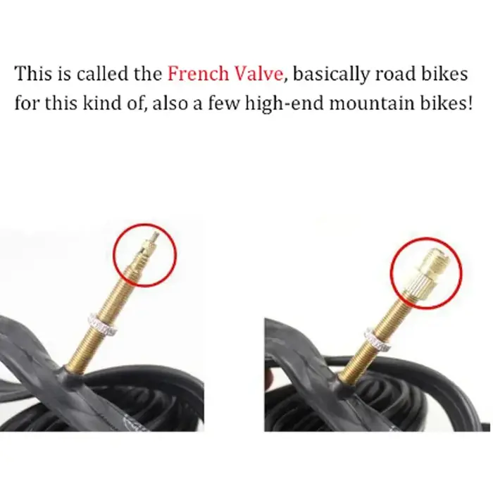 Lot de 2/5/10 adaptateurs de valve de vélo F/V vers A/V