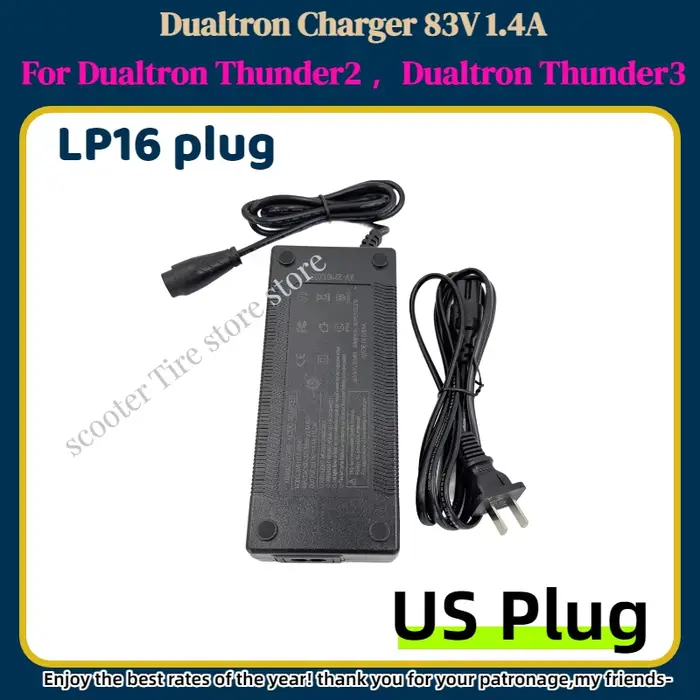 Chargeur Original Minimotors Dualtron 83V 1.5A (Connecteur LP) pour trottinettes électriques
