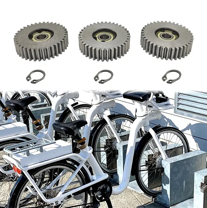 Engrenages en acier 36T pour moteur Bafang vélo électrique transmission de puissance robuste 47,5x12mm pour scooter et vélo
