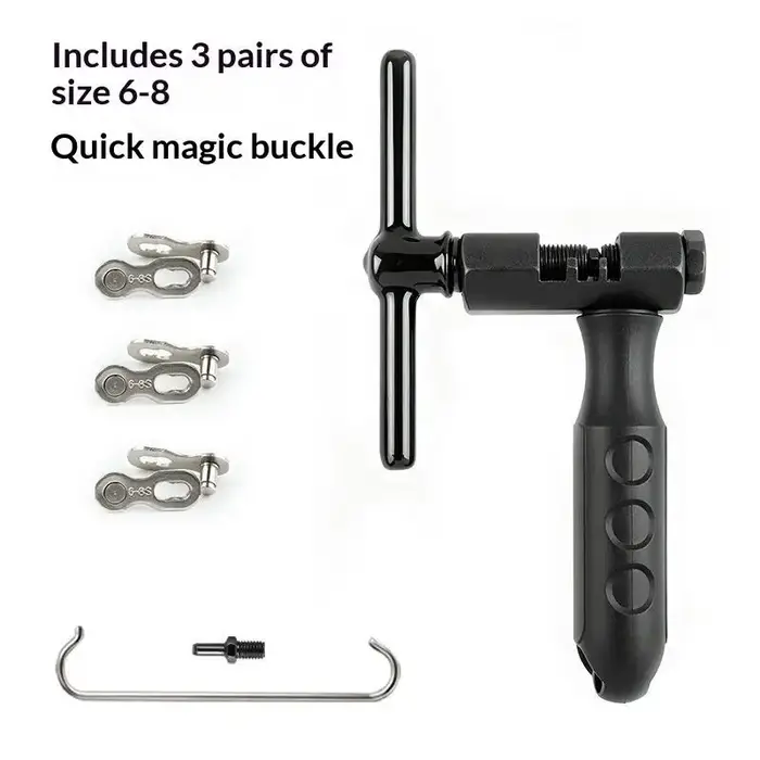 Nouvel outil de réparation de chaîne de vélo avec coupe-chaîne