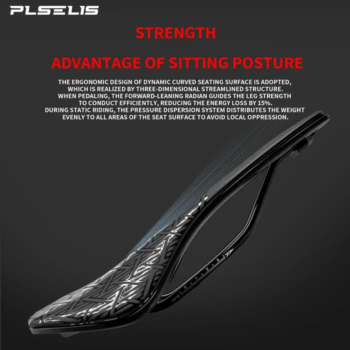 PLSELIS Selle de vélo de route et VTT