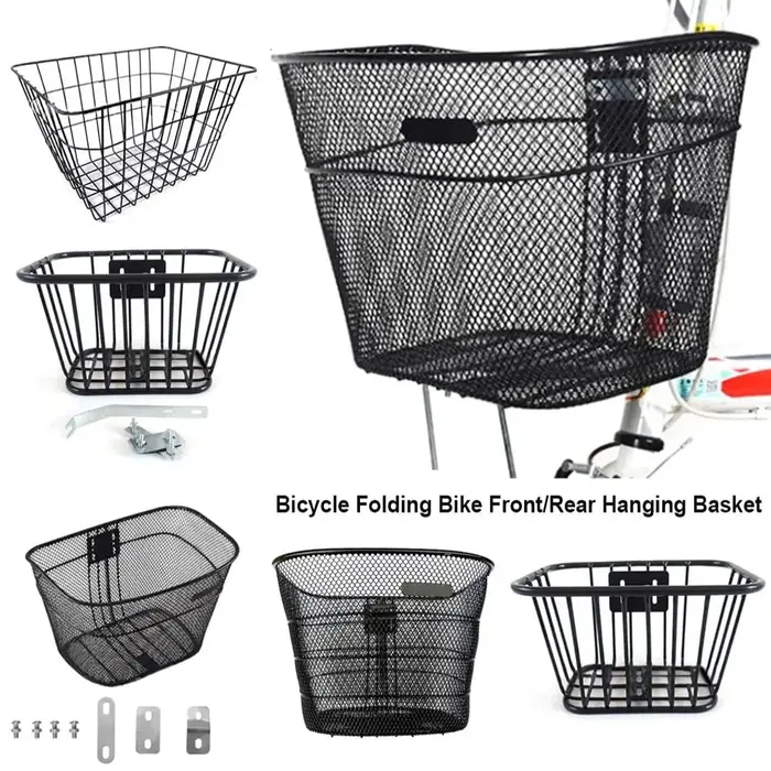 Panier arrière de vélo facile à installer