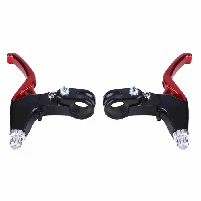 1 paire de leviers de frein en alliage d'aluminium pour vélo de montagne