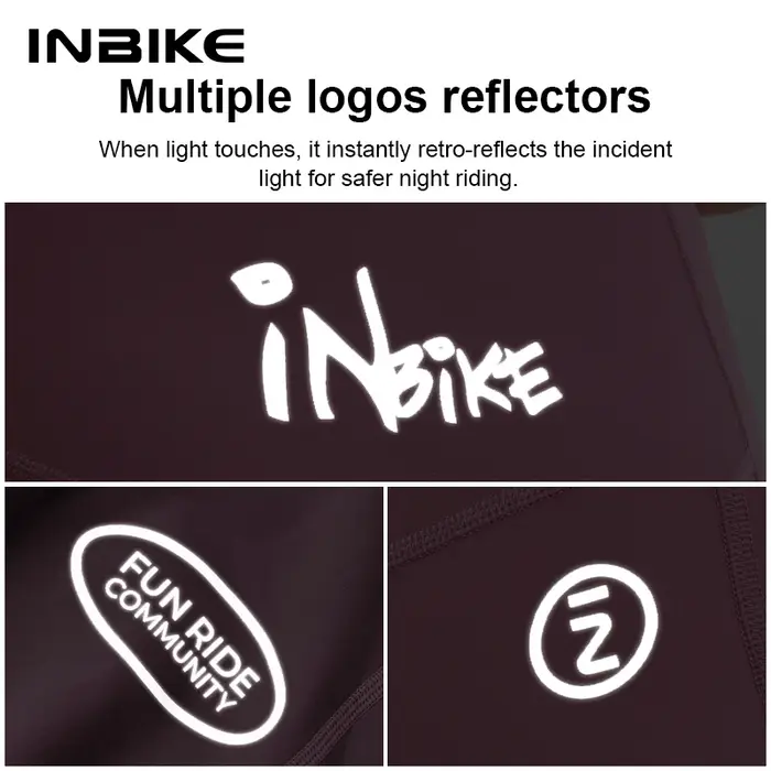 INBIKE 2025 cuissard de cyclisme pour femme avec poches latérales salopette