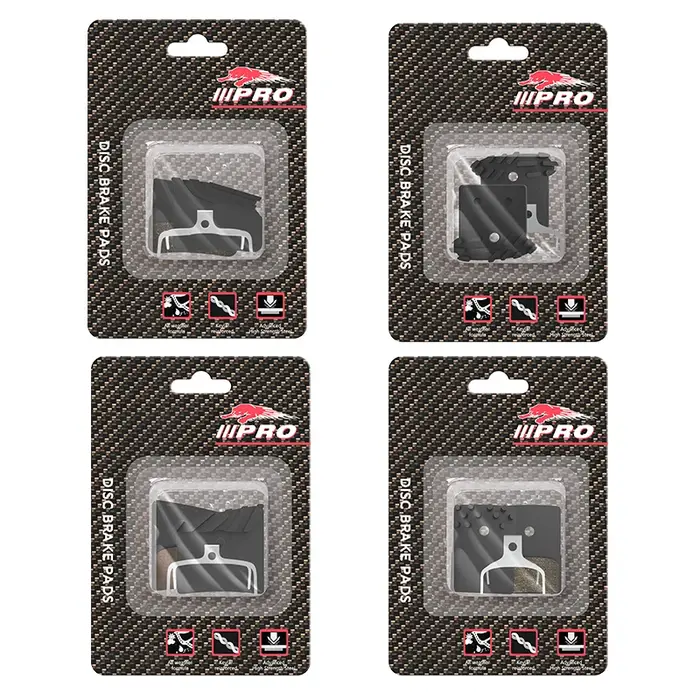 IIIPRO plaquettes de frein de vélo en céramique vtt vélo de route disque résistant à l'usure Dissipation thermique vélo cyclisme pièces de frein à disque hydraulique