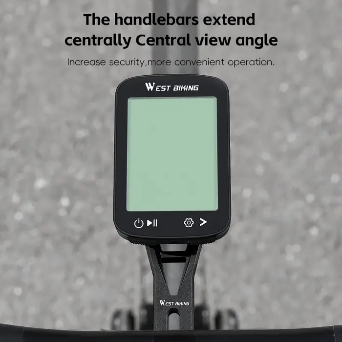 WEST BIKING – support d'ordinateur de cyclisme pour Garmin/Bryton/Wahoo