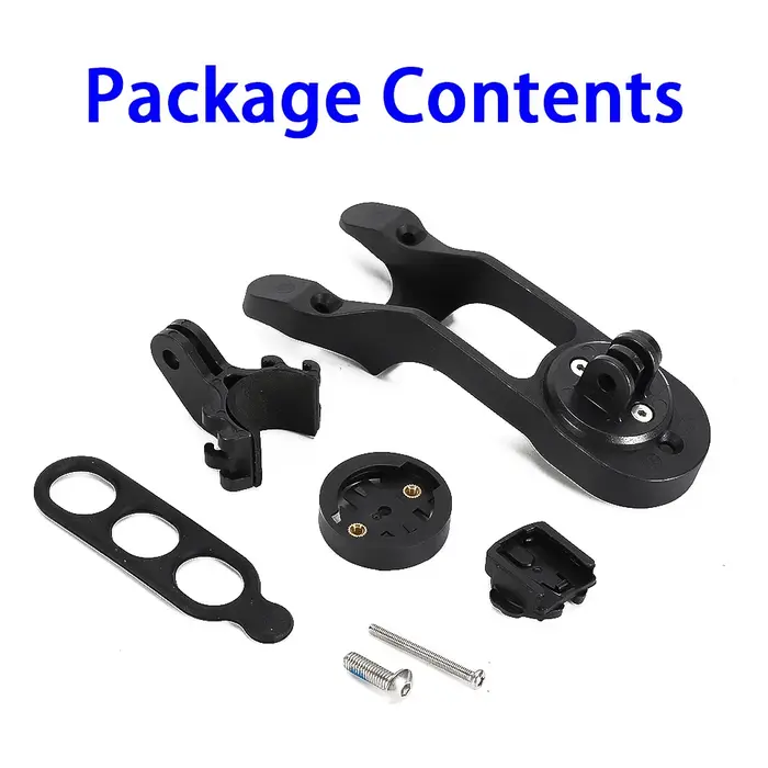 Support d'ordinateur réglable pour guidon Canyon Aeroad 2021 en ABS noir pour Garmin et GoPro accessoire vélo haute qualité
