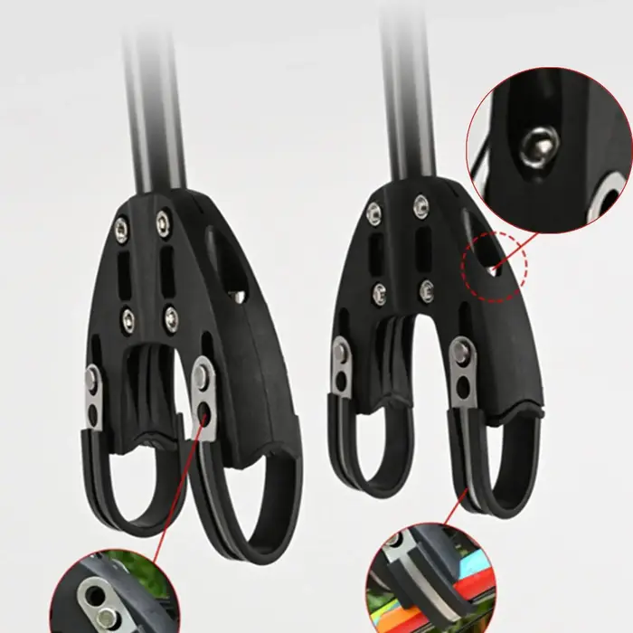 Porte-bagages arrière de vélo robuste en alliage d'aluminium, support universel pour bagages de vélo