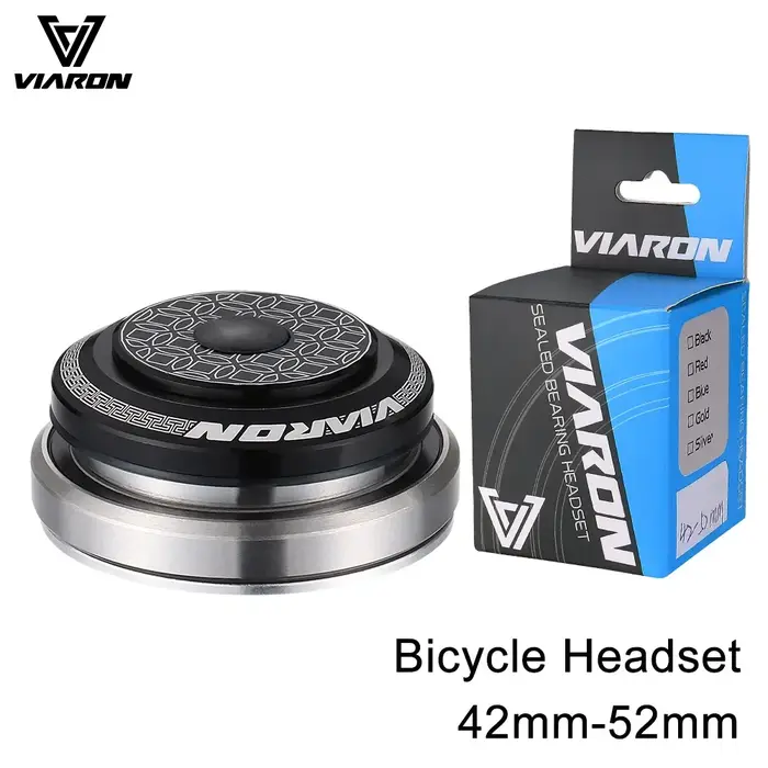 VIARON vélo casque 52Mm/42Mm vtt cyclisme fourche de direction presse roulement boîte VTT 1 1/8-1 1/