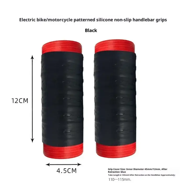 Protecteur de manchon de guidon de moto, housses en Silicone antidérapantes auto-rétrécissantes, Ant