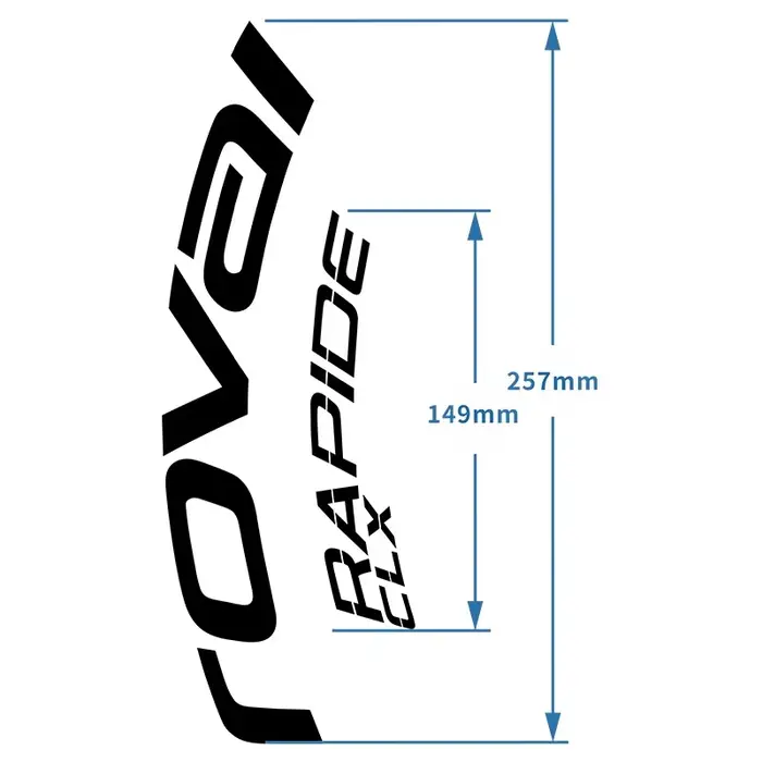 Autocollants de jeu de roues de vélo de route RAPIDE CLX, autocollants de jante de vélo, autocollant