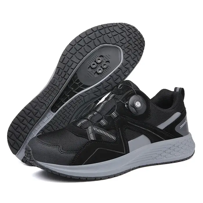 Chaussures de cyclisme d'intérieur pour hommes, chaussures de VTT, chaussures de vélo de montagne, c