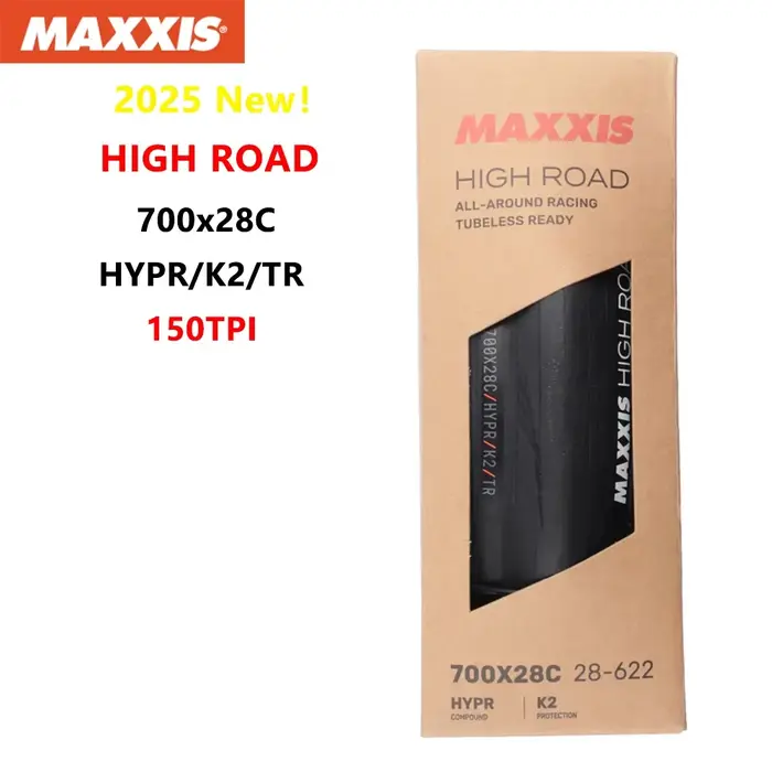 MAXXIS HIGH ROAD SL 2025 nouveau 700x2 5C/28C/30C/32C pneus de vélo de route ultralégers tout autour compétition Tubeless