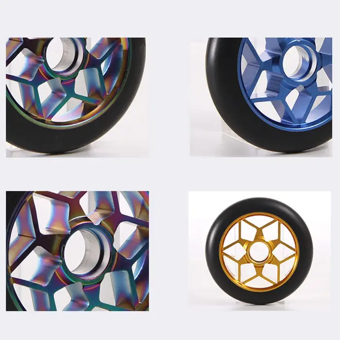Remplacement de roues de Scooter de 110mm avec des roulements accessoires
