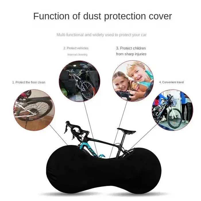 Housse de protection pour vélo