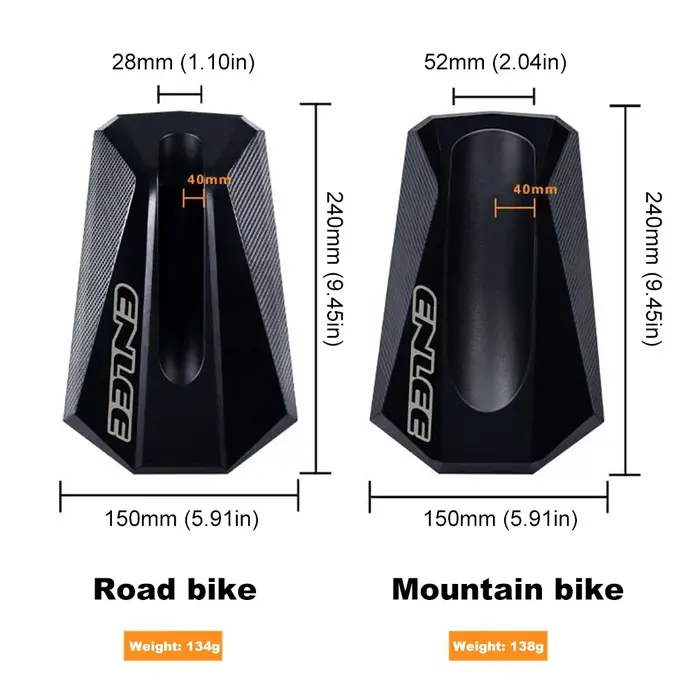 ENLEE Support de stabilisation de roue avant de vélo