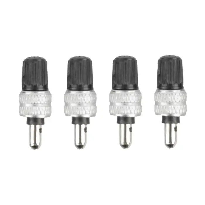 4/12/20 pièces de capuchons de valve Dunlop – Bouchons de valve anti-poussière pour roues de vélo, r