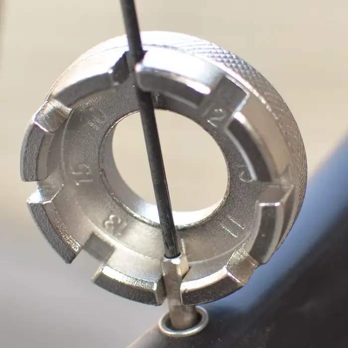 1 pièces clé à rayons de vélo outils rayons de vélo de route clé outils de cyclisme roues en acier outil vtt réparation de vélo dissolvant accessoire de vélo
