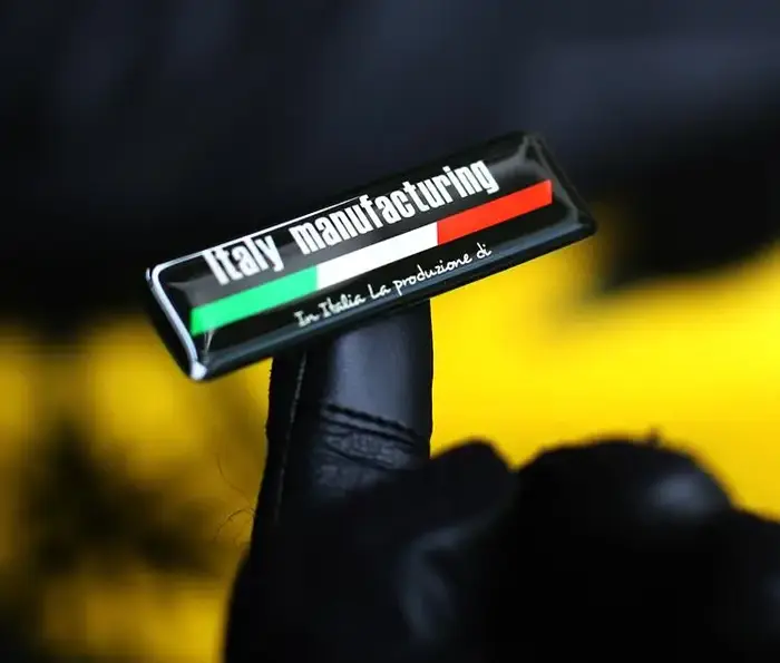 Autocollant réfléchissant en vinyle drapeau italien