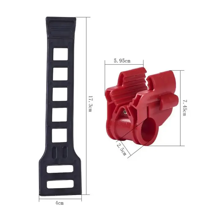 Support d'attelage en caoutchouc T1 pour vélo