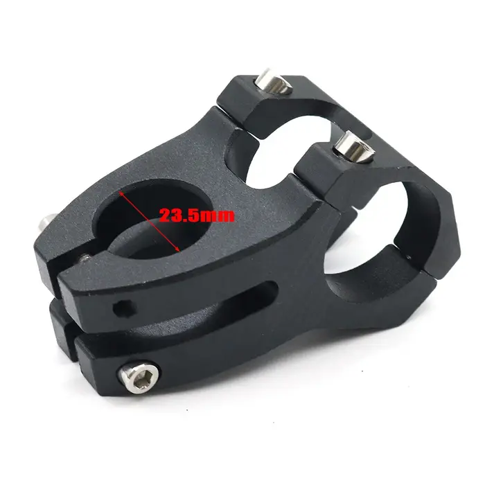 Guidon pliable en forme de T avec choix de tige de 23,5 mm ou 25 mm pour la modification, la mise à