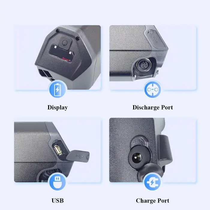 Batterie e-bike NCM 48V 13ah 16ah pour vélo électrique Milano Venise Moscou Aspen Plus Miami