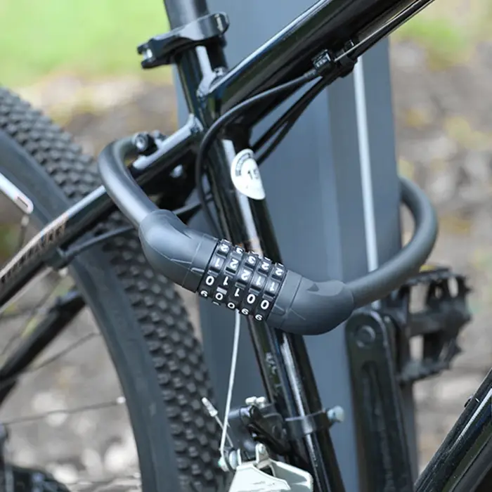 Serrure de vélo universelle à combinaison de Code à 5 chiffres