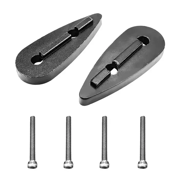 Entretoises de guidon en carbone pour vélo TT, barres aérodynamiques, accessoires de cyclisme, 5mm, 