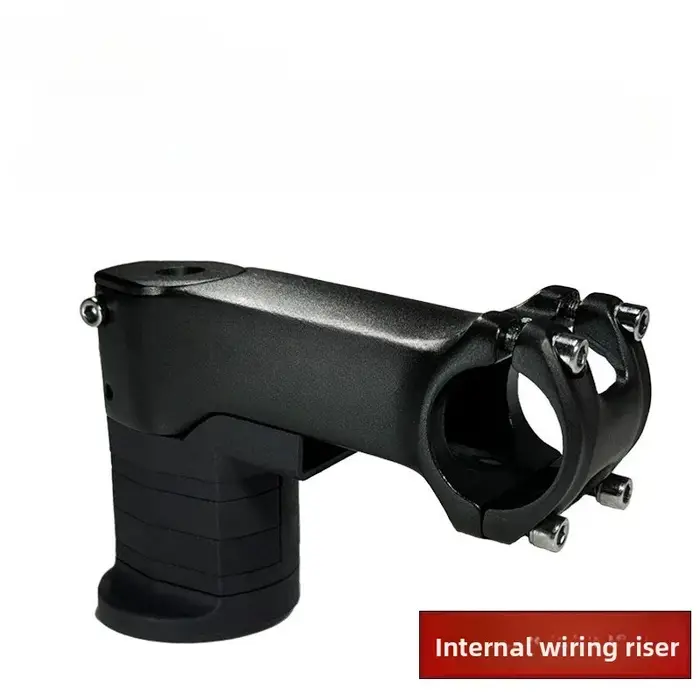 Tige de vélo de route aérodynamique avec câblage interne dissimulé, durable, pour cadre de vélo et g